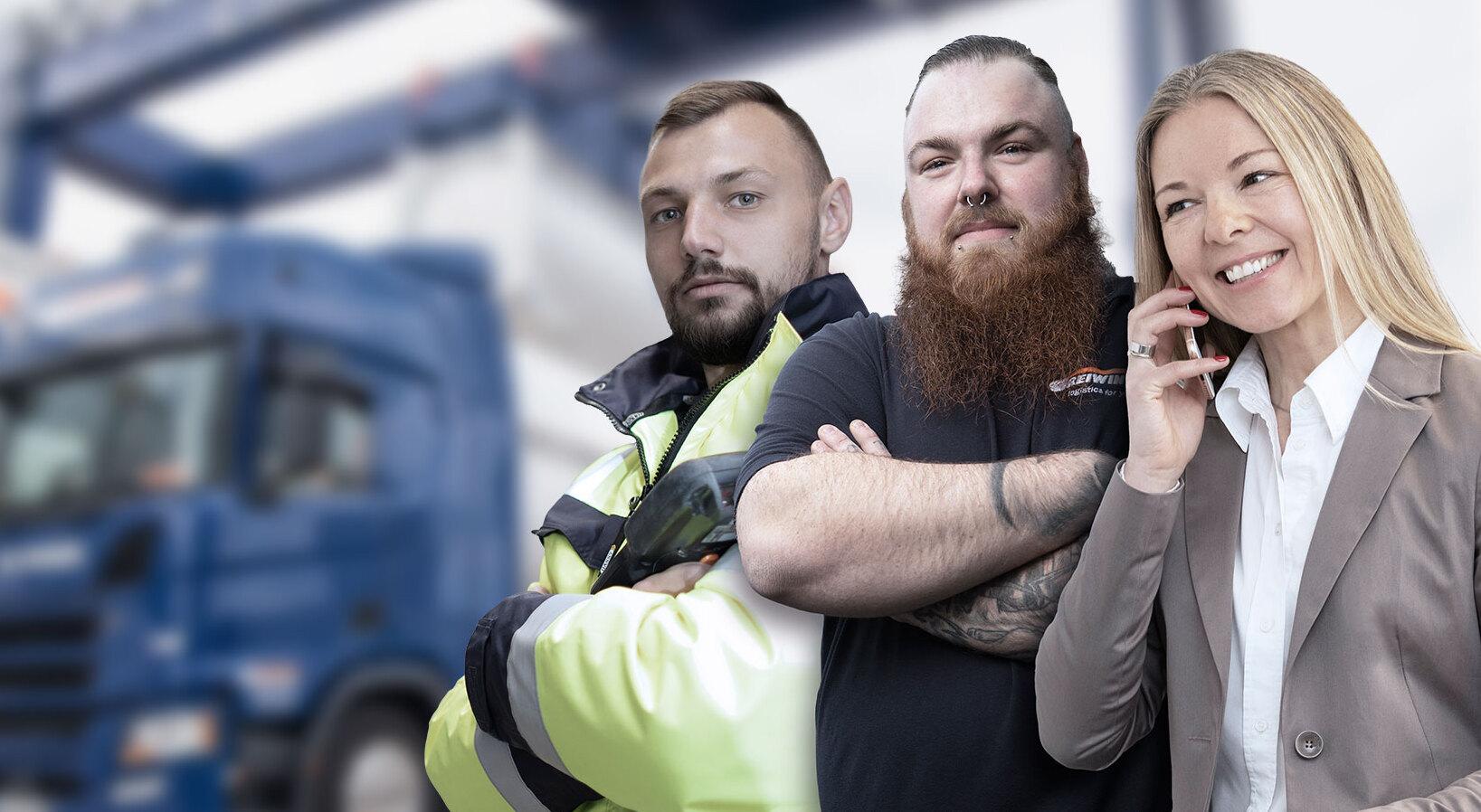 Drei Berufsgruppen von Greiwing.