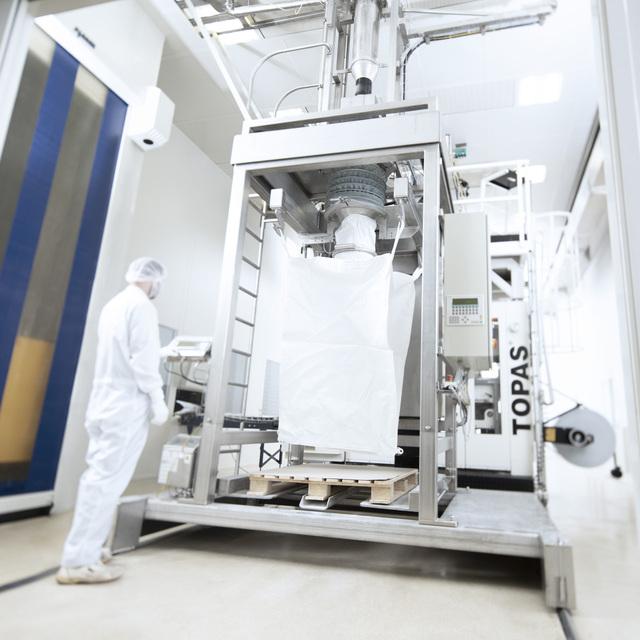 Maschinelle Abfüllung von Lebensmittelrohstoffen