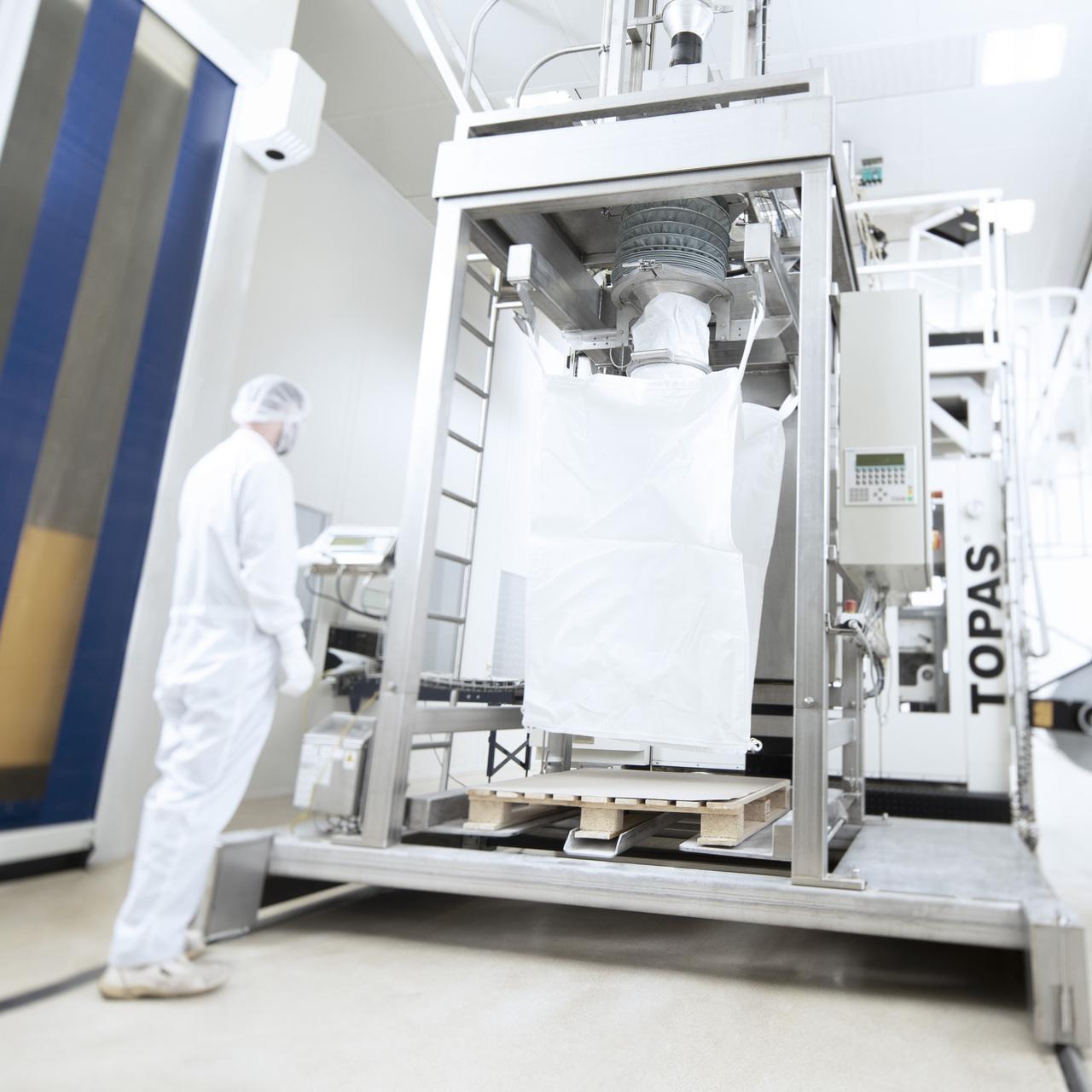 Umfüllen und Silieren für die Lebensmittelindustrie