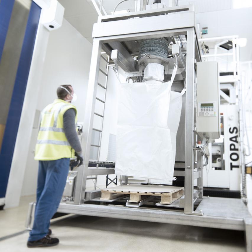 Abfüllanlage Granulat