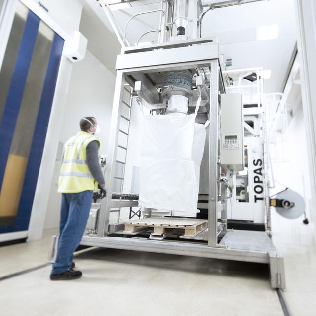 Abfüllanlage Granulat Abfüllanlage Granulat