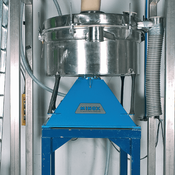 Industrie-Sieben für Granulat und Pulver