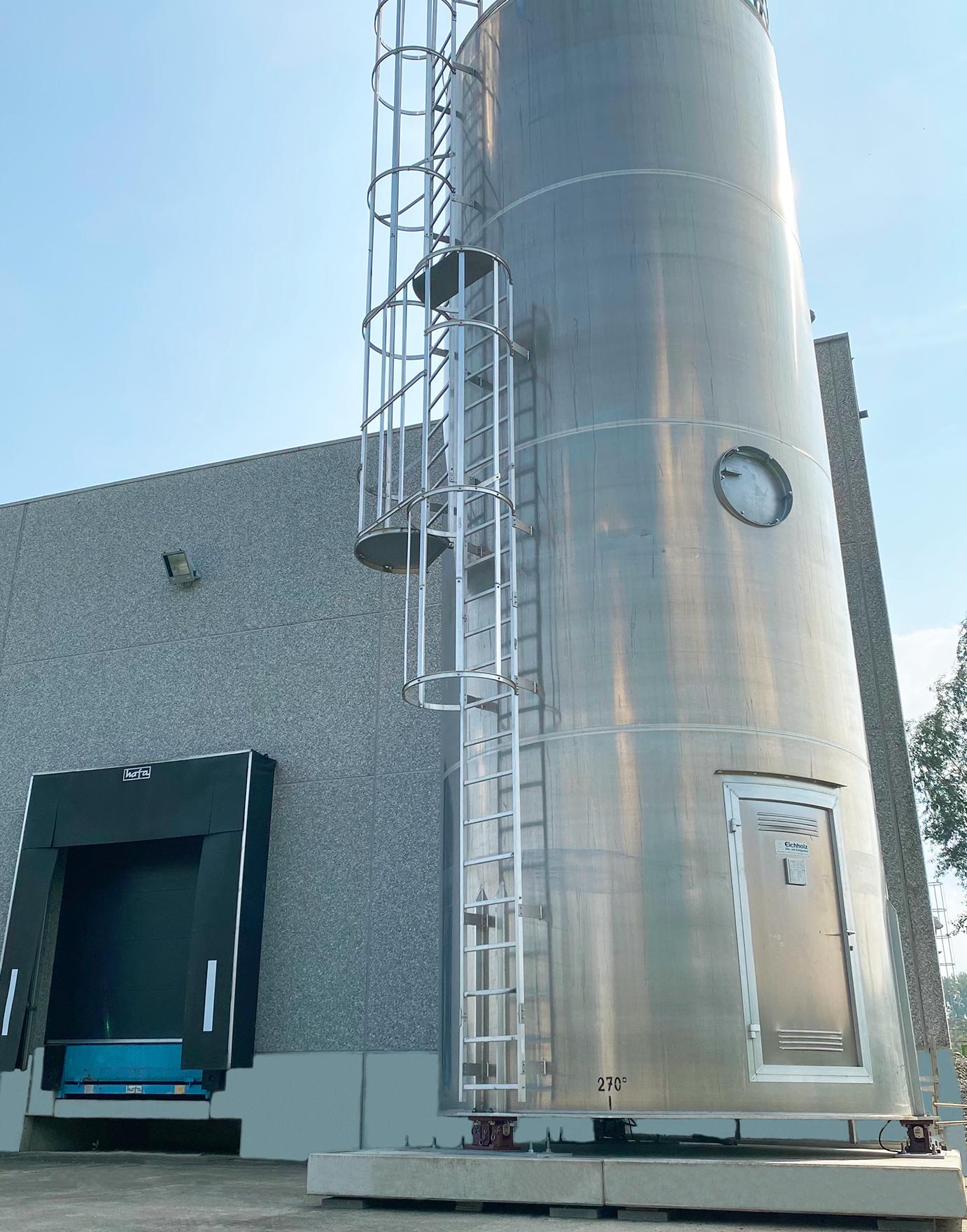 Die SEPARATION AG bietet ihren Kunden seit kurzem die Möglichkeit, lose Produkte wie Kunststoffgranulate in einem Vorratssilo zwischenzulagern.