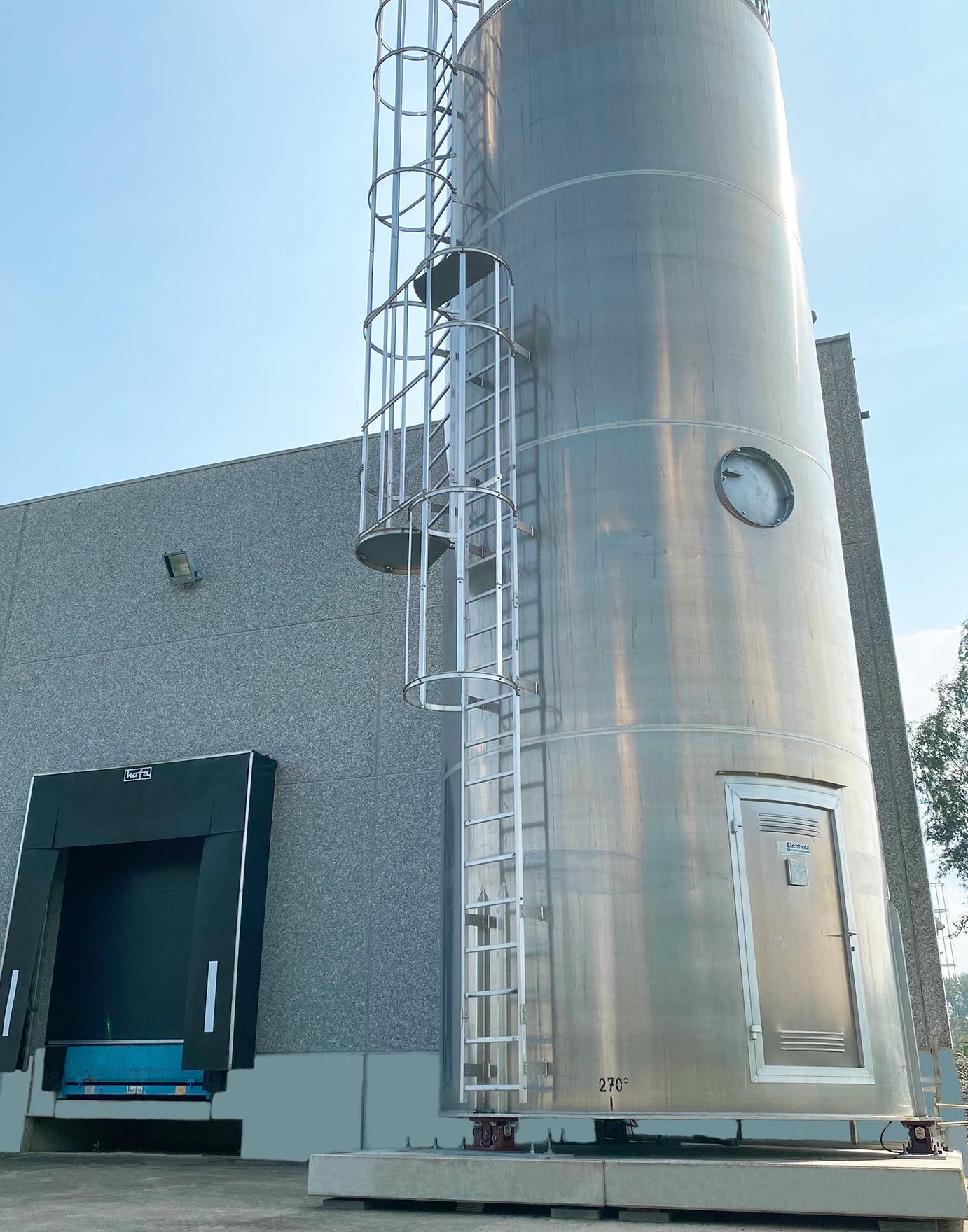 Die SEPARATION AG bietet ihren Kunden seit kurzem die Möglichkeit, lose Produkte wie Kunststoffgranulate in einem Vorratssilo zwischenzulagern.