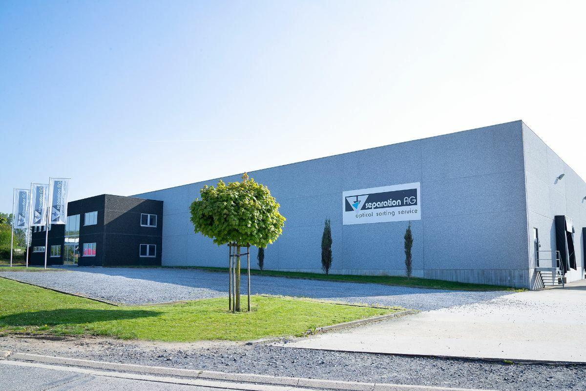 Das Gebäude des Standortes in Eynatten1200x800px